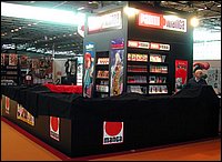 Panini Manga, le stand et ses super hros